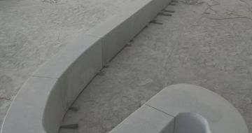 常德 花岗岩整石坐凳拼装