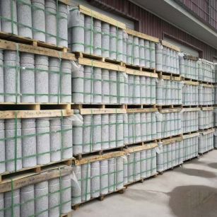 常德 芝麻白挡车柱、阻车桩、隔离柱