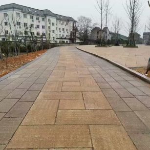 常德仿古石铺装效果