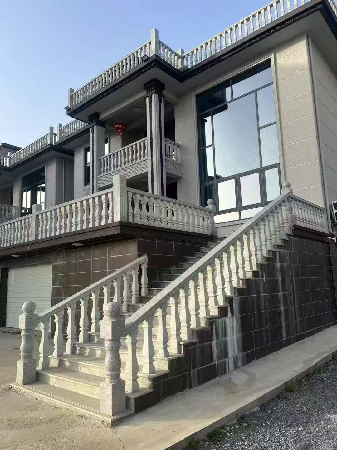 常德 芝麻白别墅阳台栏杆，楼梯栏杆