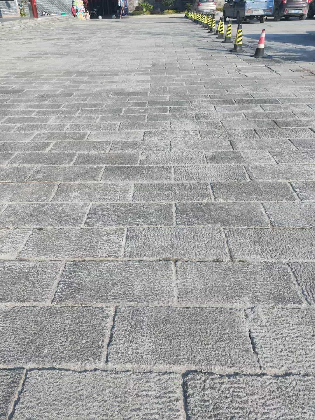 常德仿古石铺装效果