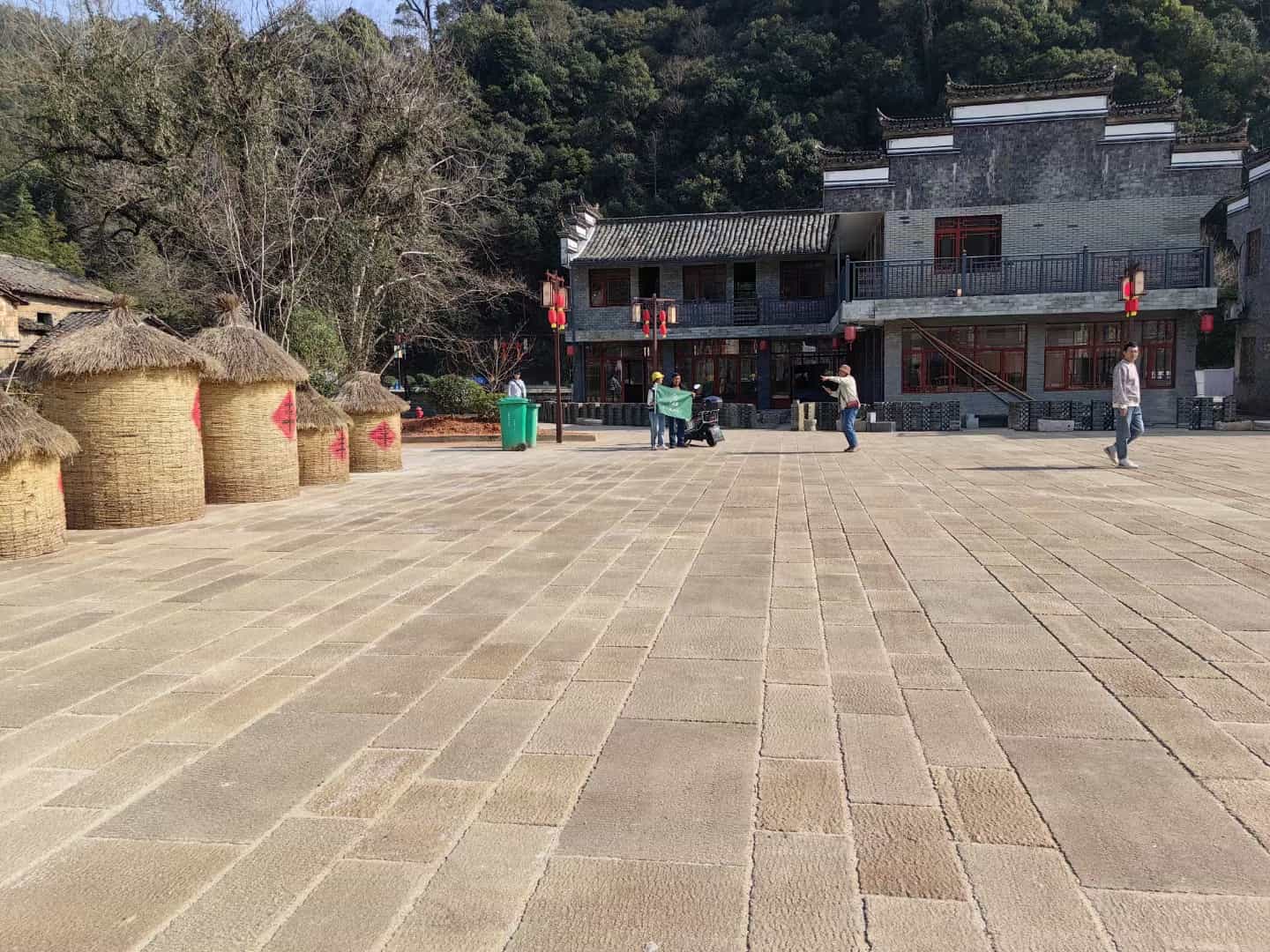 常德仿古石铺装效果