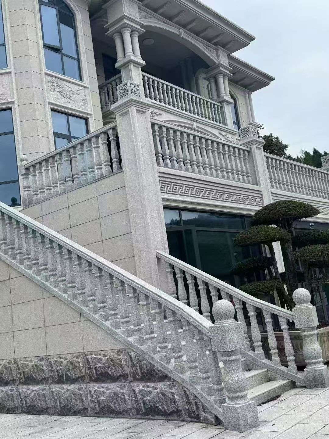 常德 芝麻白别墅，栏杆