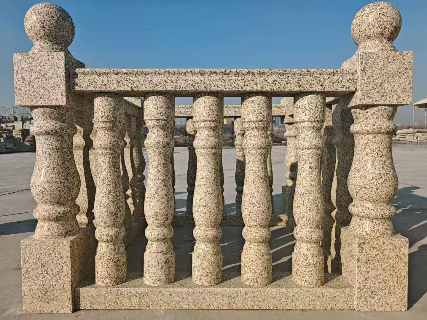 常德 黄金麻栏杆（扶手，花瓶柱，将军柱）