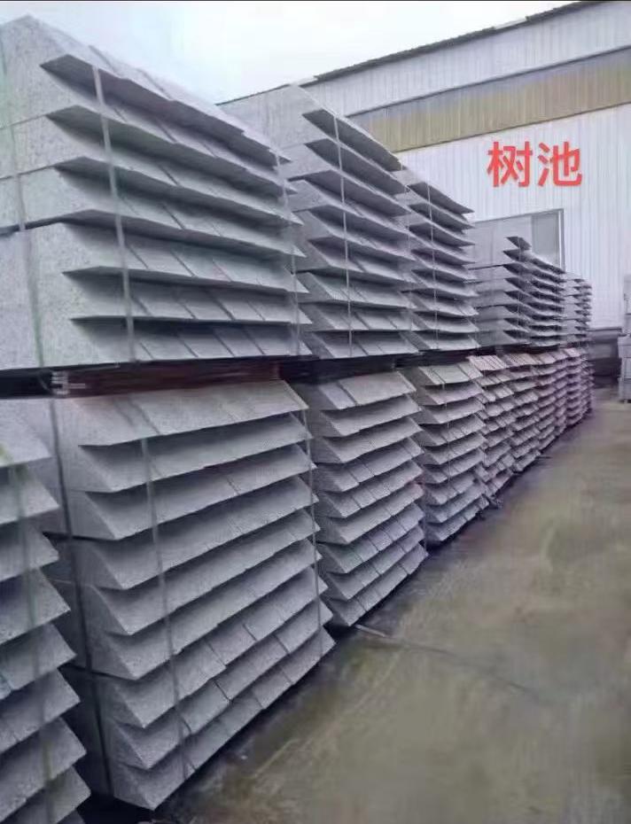 常德 芝麻灰切头树池